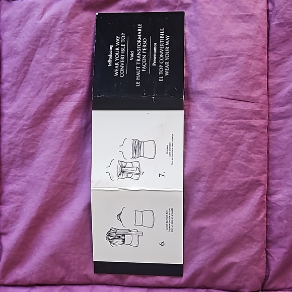 Super versatile royal blue Avon convertible wrap halter / bandeau top size S - Picture 11 of 16